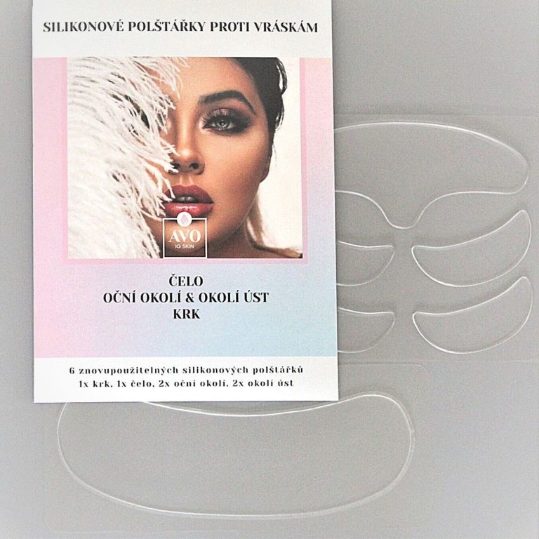 Silikonové polštářky na obličej a krk
